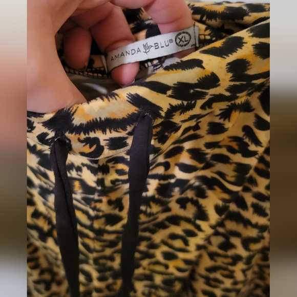 2/$5 Cheetah Print Pajama Shorts - Picture 2 of 2